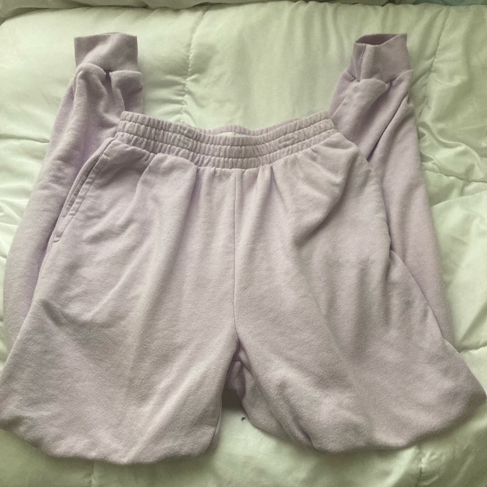 COZY PURPLE SWEATPANTS